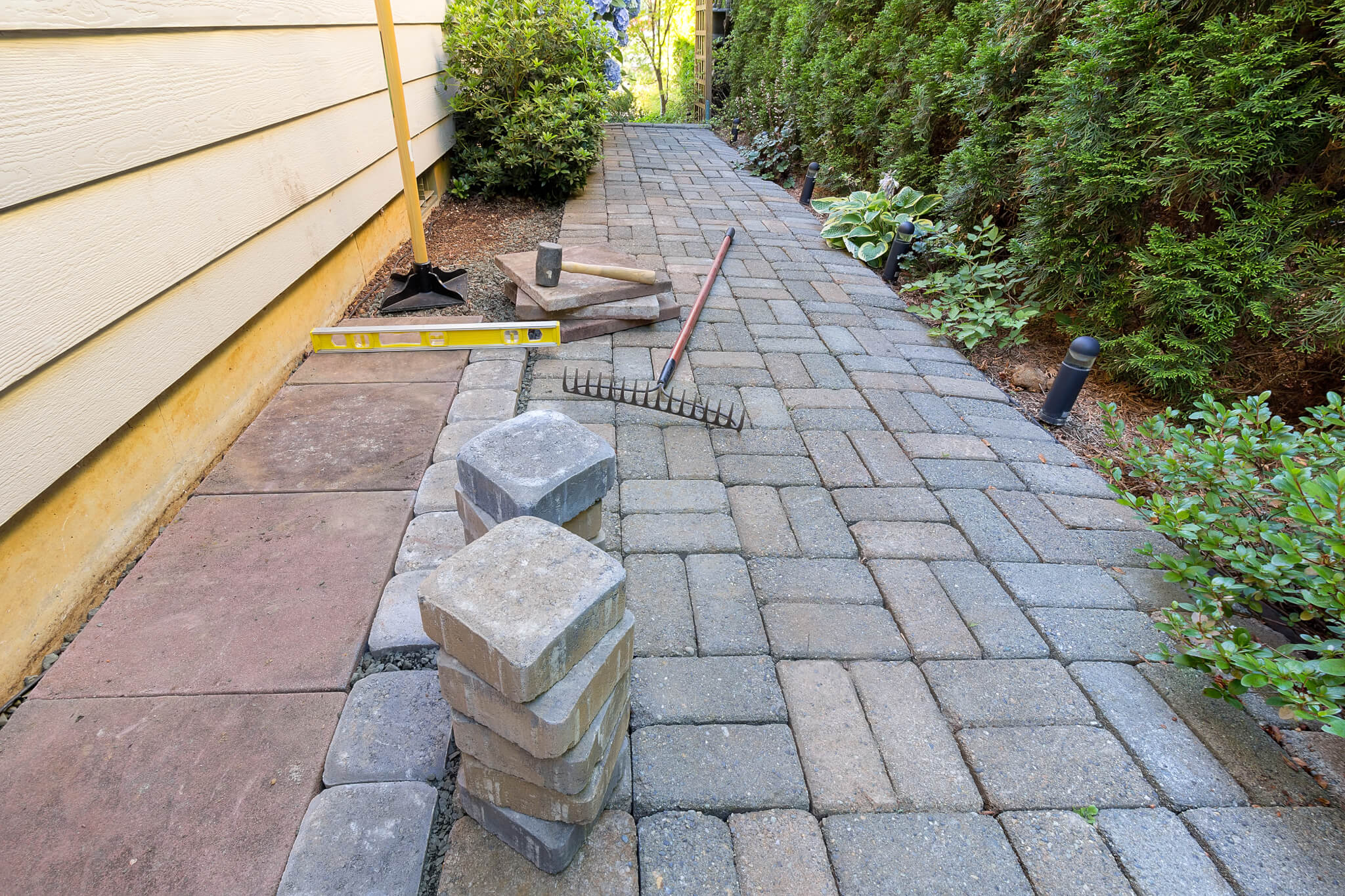 View landscape design project in Portland